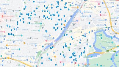 市ヶ谷駅近辺配布事例＿不動産仲介業者様