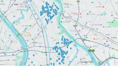 【サンプル】江戸川区＿小岩～篠崎＿マンションポスティング＿不動産仲介業者様＿ワンルーム除外